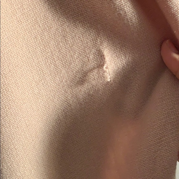 Blush Pink Knit Shawl one size - Picture 6 of 6